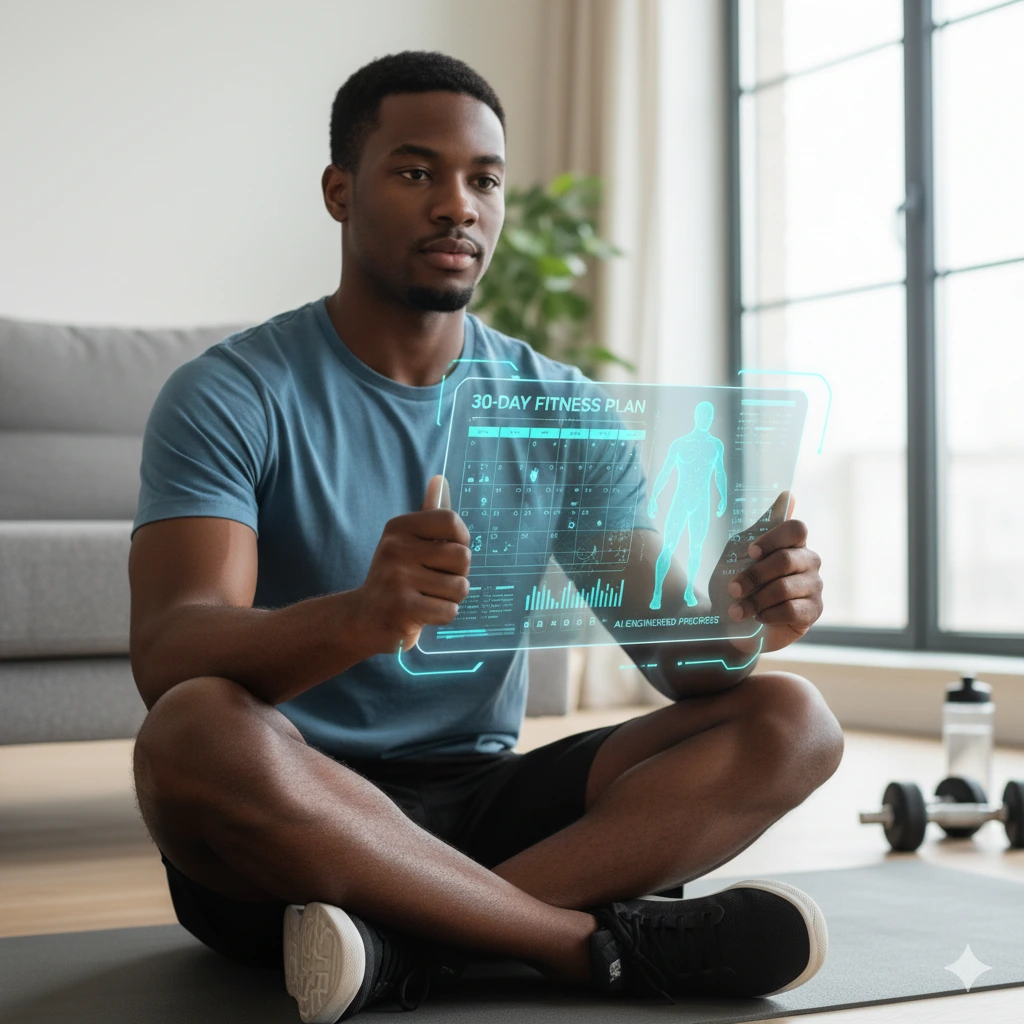 Prompting an LLM for AI-Assisted Fitness Planning