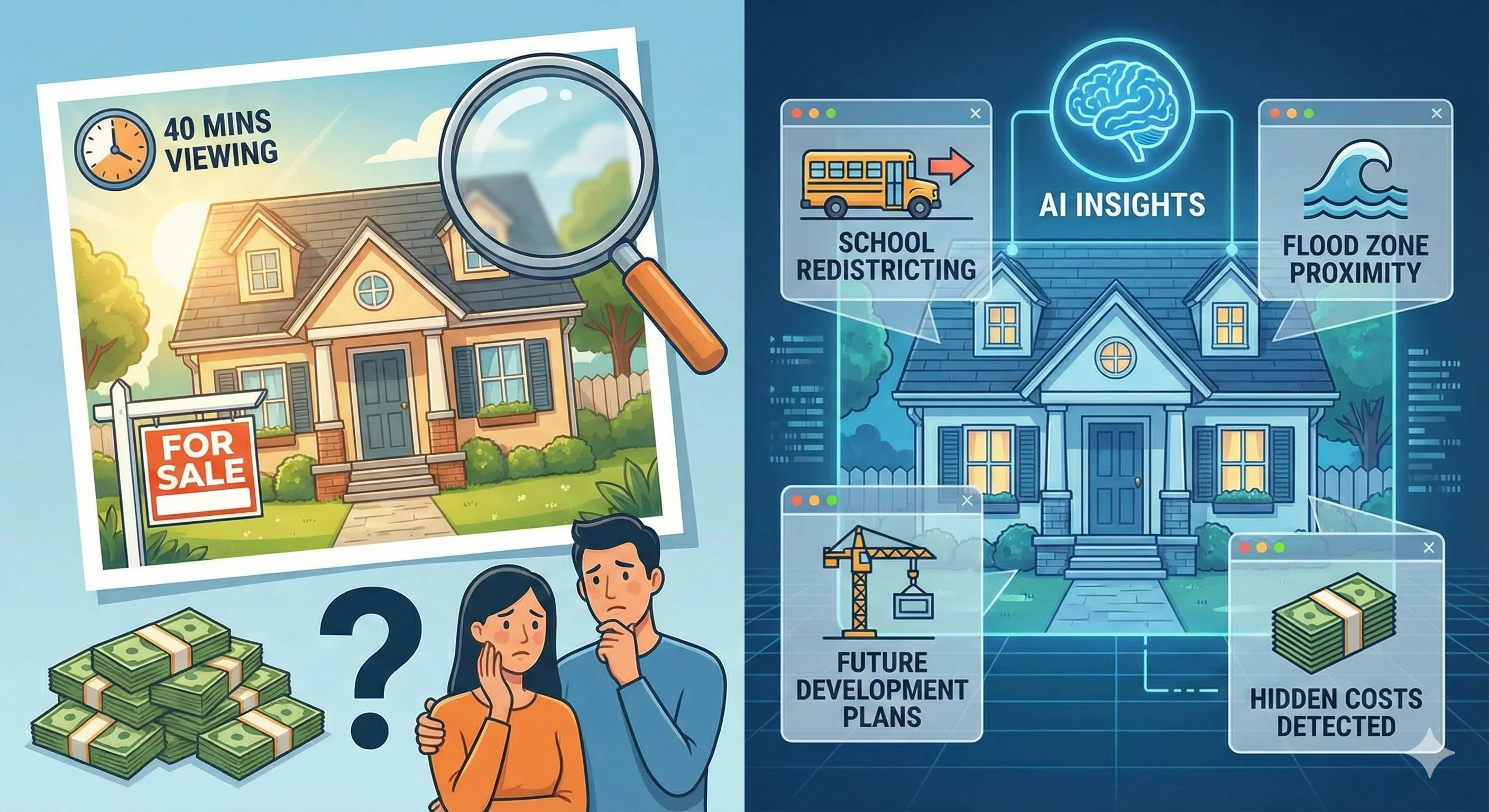 AI-Assisted Home Buying: Research Neighborhoods, Estimate Costs, and Spot Red Flags